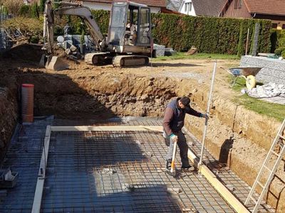 Betonarbeiten Bodenplatte